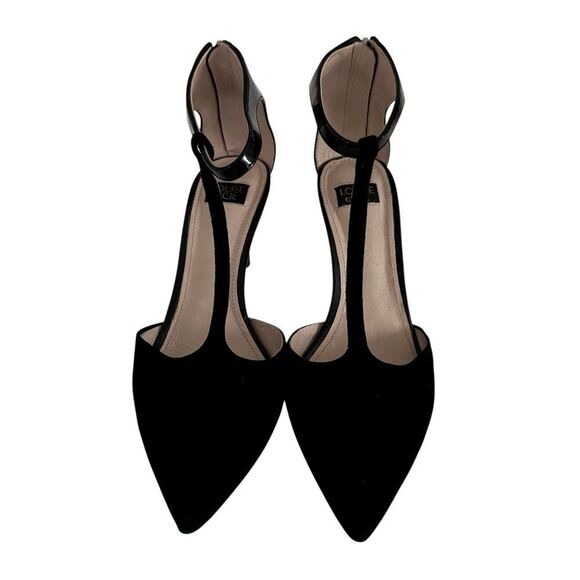 Louise et Cie Black Pointed Toe Heels - Picture 1 of 5